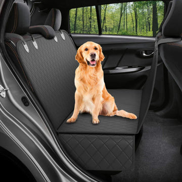 Dog Car Seat Cover Safety Protector -Black
