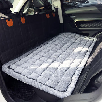 Dog Bed for Car Back Seat -Grey