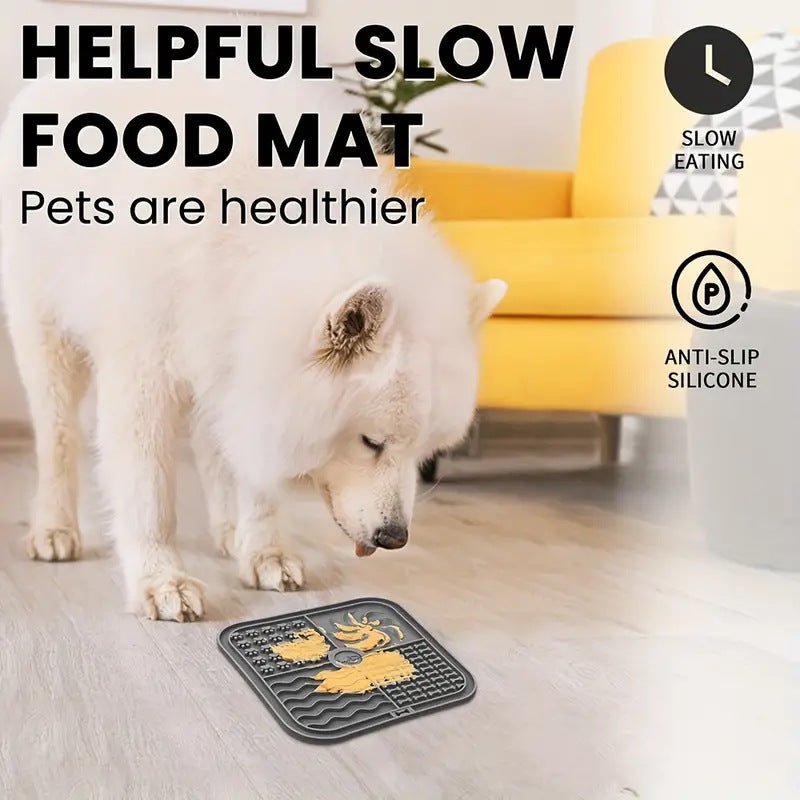 Non - slip Silicone Slow Food Mat - iCaremypet